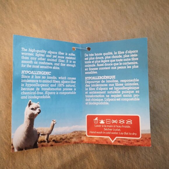 NWT Tresart Cache 70% Alpaca Light Moss Color Scarf - Picture 4 of 7